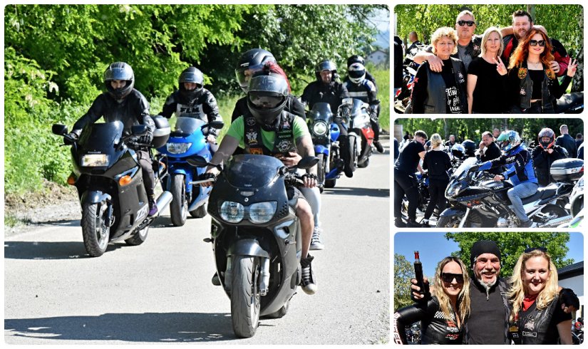 FOTO Bajkeri okupirali Varaždin: sjajna atmosfera na motorijadi MK Barokera!