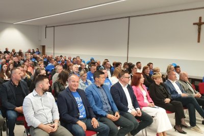 FOTO Damir Poljak u Bednji predstavio program za snažan nastavak razvoja općine