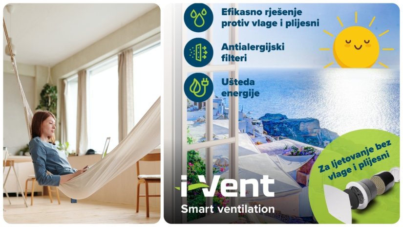 I-VENT ”Zrak kao da spavamo u prirodi!”