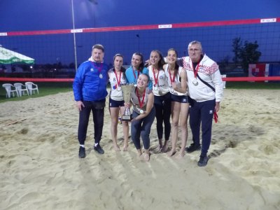 FOTO Uzbudljiv završetak Kupa Hrvatske u odbojci na pijesku u Čakovcu, Splićanke ponovno zlatne