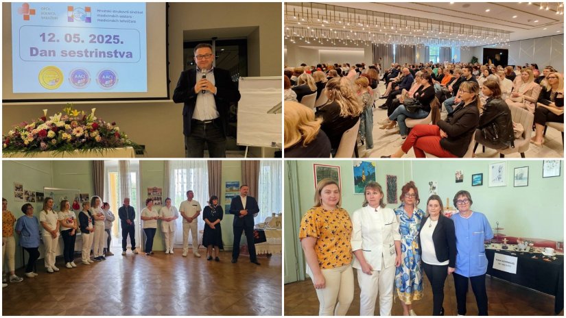 FOTO Opća bolnica Varaždin obilježila Međunarodni dan sestrinstva