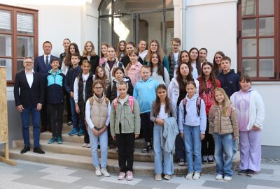 FOTO Uršuline zvjezdice na prijemu kod gradonačelnika uoči koncerta u Schaffhausenu