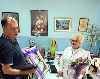 Načelnik Zoran Hegedić zahvalio dr. Boženi Kožić koja odlazi u mirovinu