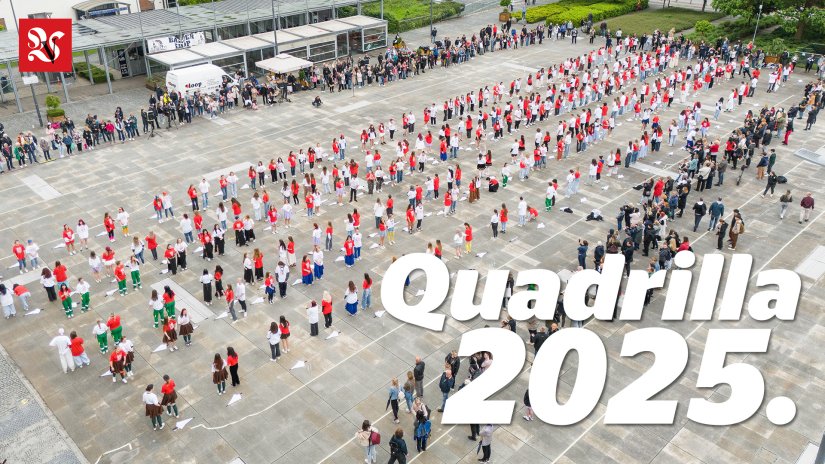 Pogledajte kako su maturanti na Kapucinskom trgu plesali Quadrillu