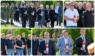 Uoči Dana državnosti izaslanstva Županije i Grada položila vijence na varaždinskom groblju