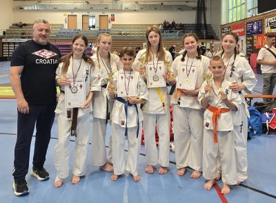 Slovakia open uspješan za AIK iz Varaždinskih Toplica, osvojili 4 zlata, 2 srebra i broncu