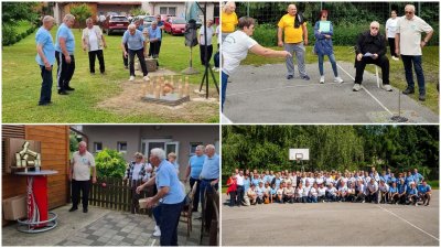 FOTO Veselo druženje umirovljenika na sportskim susretima u općini Sveti Ilija