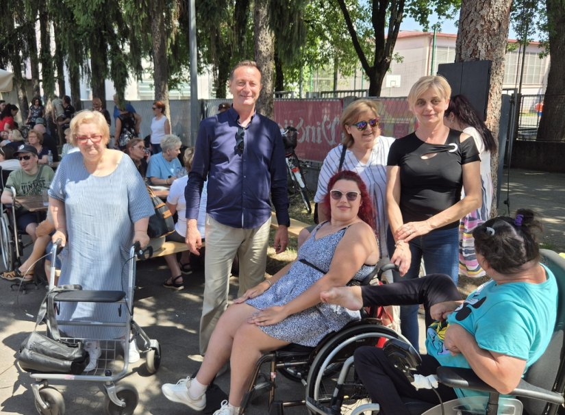 FOTO Gradonačelnik Bosilj podržao aktivnosti Društva osoba s invaliditetom Varaždin