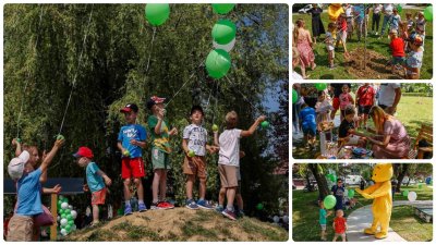 IVANEC Mnoštvo djece uživalo u nesvakidašnjoj atmosferi novog barefoot dječjeg parka