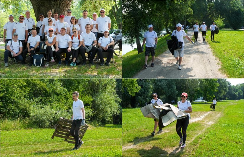 FOTO: Zaposlenici tvrtke Gumiimpex sudjelovali u ekološkoj akciji