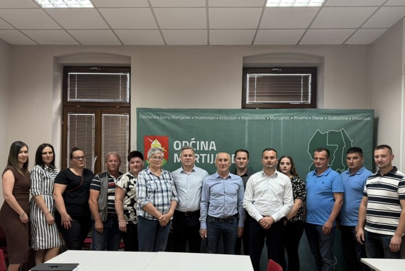 Stjepan Golubić i dalje na čelu Općinskog vijeća Martijanca