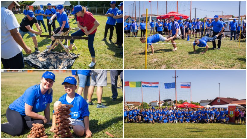 FOTO &quot;Igre prošlosti za budućnost bez granica&quot; spojile općine Donja Voća i Starše