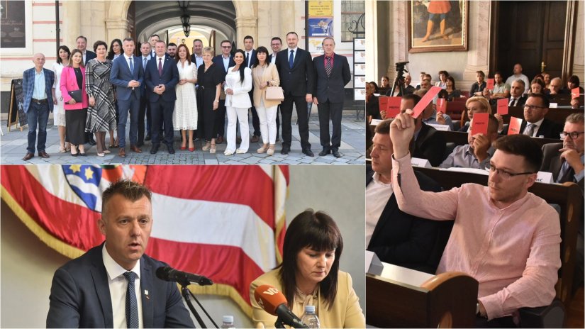 Krunoslav Lukačić novi predsjednik Županijske skupštine, oporba se odbila fotografirati