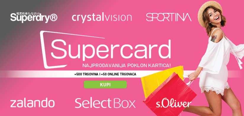 Kad poklon vodi preko granice: SuperCard i StarCard sada vrijede i u Sloveniji!