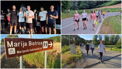 FOTO Započelo zavjetno hodočašće Varaždinaca u Mariju Bistricu