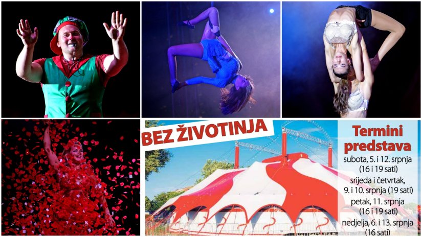 Dijelimo ulaznice za Cirkus Safari u Varaždinu...