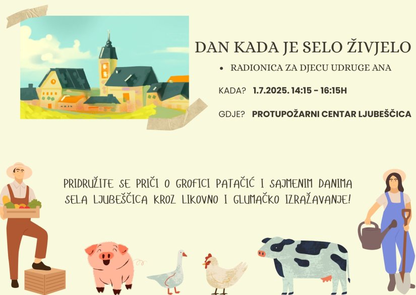 Udruga Ana: Dan kada je selo živjelo!