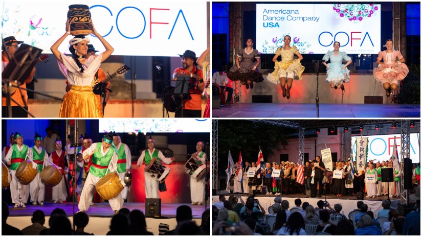 FOTO Kod Vile Bedeković otvoren 4. međunarodni folklorni festival COFA