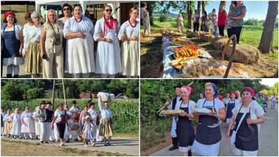 FOTO Nastavljena tradicija u Grešćevini, održan 13. prikaz ručne žetve raži