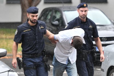 FOTO Ubojstvo u Pleškovcu: Emanuel Rep priveden na ispitivanje kod ŽDO Varaždin