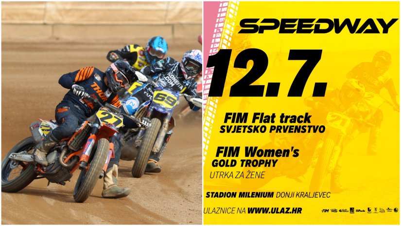 FLAT TRACK speedway SP stiže na stadion Milenium, a mi dijelimo 2x2 karte