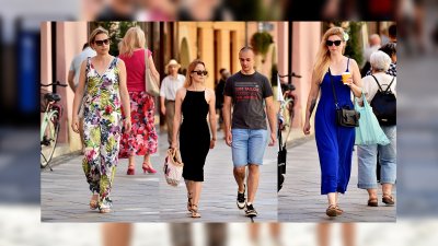 FOTO Sunčana subota ponovno izmamila brojne Varaždince u grad