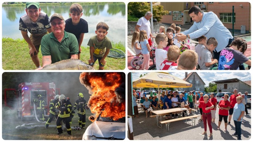 MAGDALENJE U KNEGINCU Od mini biciklijade i sportskih turnira do koncerata, bajki i vatrogasnih vježbi