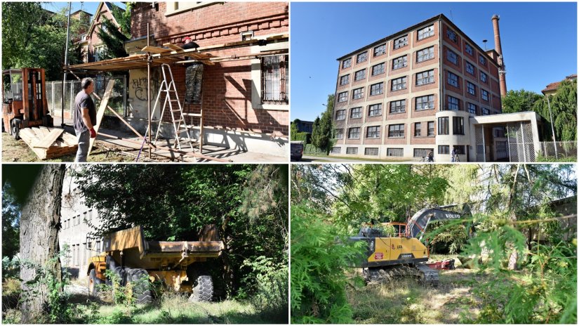 FOTO Započeli radovi na uklanjanju dijela Varteksovog pogona