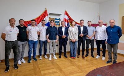 FOTO Župan Anđelko Stričak priredio prijem za uspješne sportaše