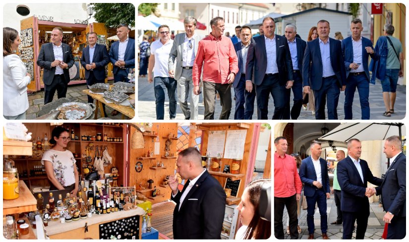 Ministar Vlajčić oduševljen poljoprivrednim proizvođačima na Špancirfestu: &quot;Divim se njihovom entuzijazmu&quot;