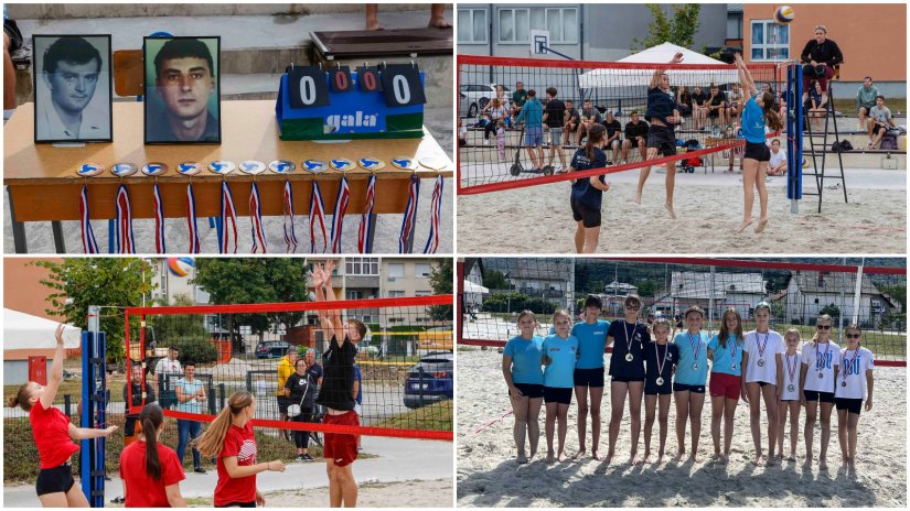 FOTO Odigran 10. memorijalni turnir u odbojci na pijesku za poginule ivanečke branitelje
