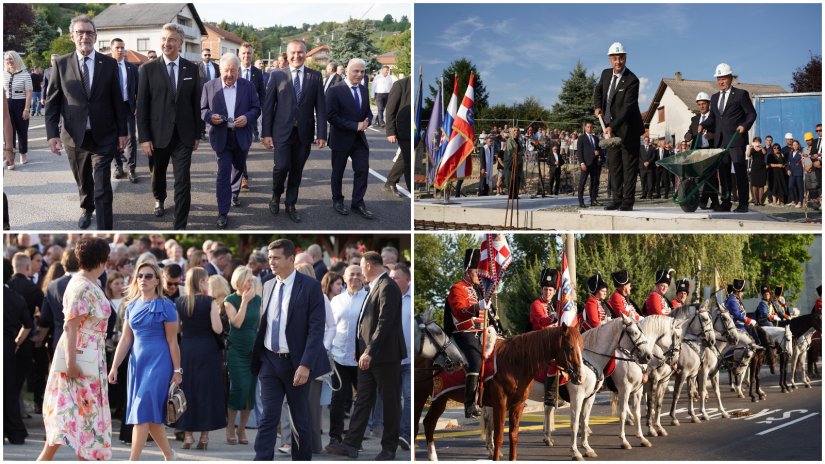 FOTO Na obilježavanju Dana Varaždinske županije u Visokom premijer Plenković, ministri i brojni uzvanici