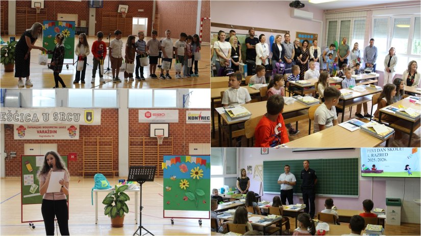 U školskoj sportskoj dvorani OŠ Ljubešćica započela je nova školska godina