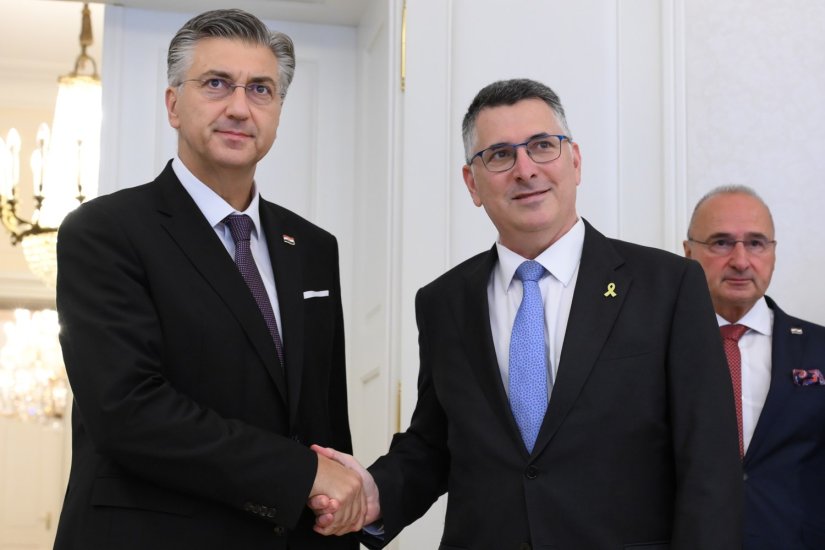 Plenković s izraelskim ministrom vanjskih poslova – Milanović: Pogrešno!