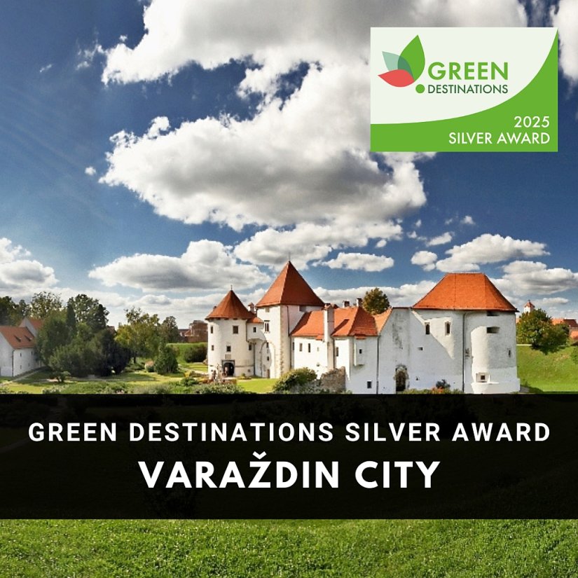 Varaždin prvi veliki hrvatski grad s međunarodnim priznanjem održivosti &quot;Green Destinations Silver Award&quot;