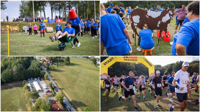 FOTO Tradicionalne igre i trail utrka u Donjoj Voći okupili mnoštvo sudionika i posjetitelja