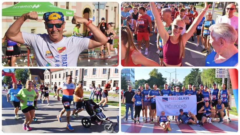 FOTOGALERIJA Mnoštvo trkača na ovogodišnjem Varaždinskom polumaratonu