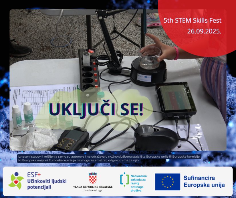 Odazovite se na peti STEM Skills Fest u Atriju Županijske palače