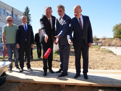 FOTO Svečano otvoreni radovi na izgradnji Studentskog doma Sveučilišta Sjever u Koprivnici