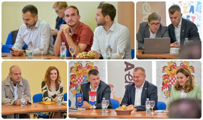 Stričak s gradonačelnicima i načelnicima: &quot;Radimo iskorake u obrazovanju&quot;