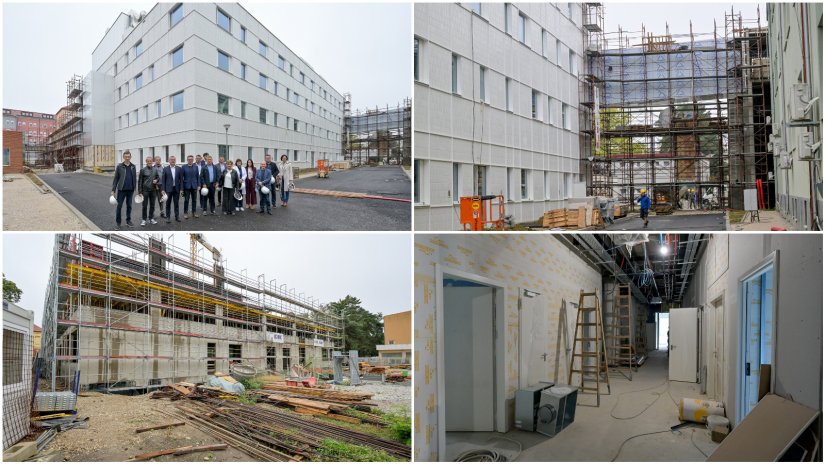 FOTO Vijećnici obišli gradilište Centralnog operacijskog bloka i nove zgrade Zavoda za javno zdravstvo