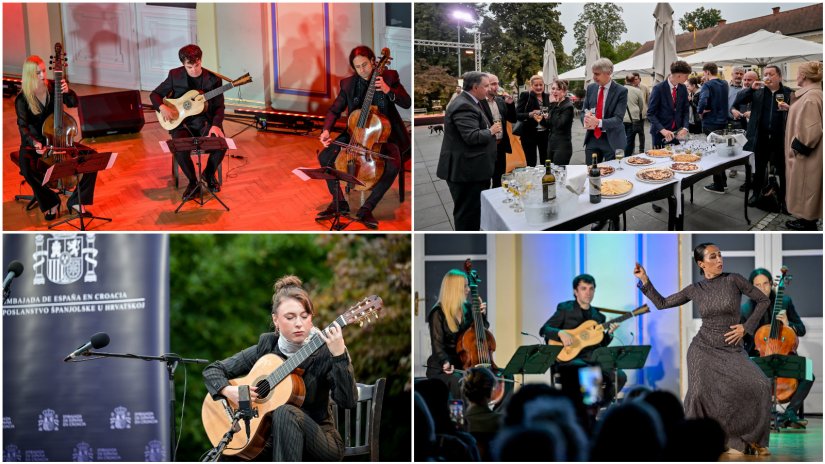 FOTO Accademia del Piacere, gitara, flamenco i vina - španjolska večer na VBV-u