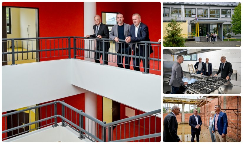 FOTO Dovršena dogradnja OŠ Ivana Kukuljevića Sakcinskog u Ivancu – učenici od studenog u jednoj smjeni