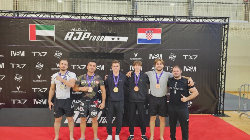 Mladi borci iz Jiu-jitsu kluba Gladius osvojili čak šest medalja