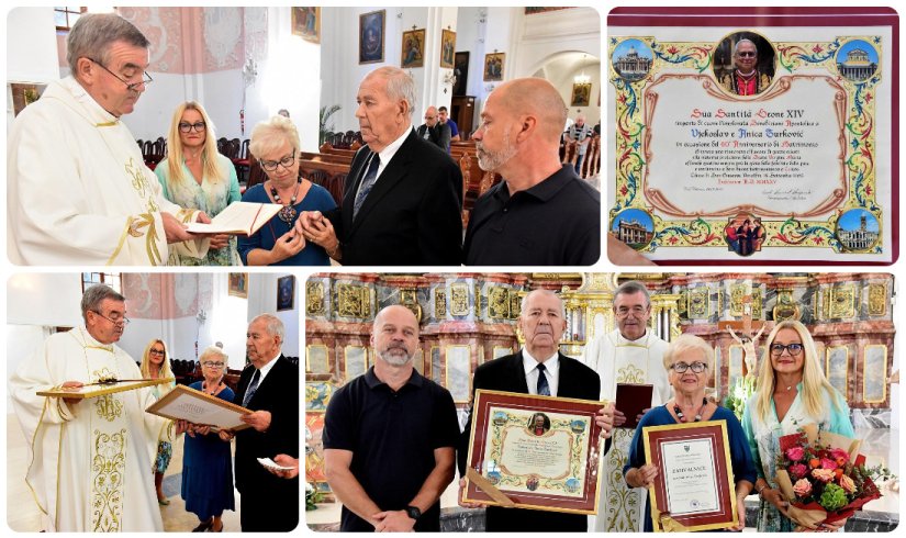 FOTO Dijamantni pir Anice i Vjekoslava Turković iz Varaždina - 60 godina ljubavi i poštovanja