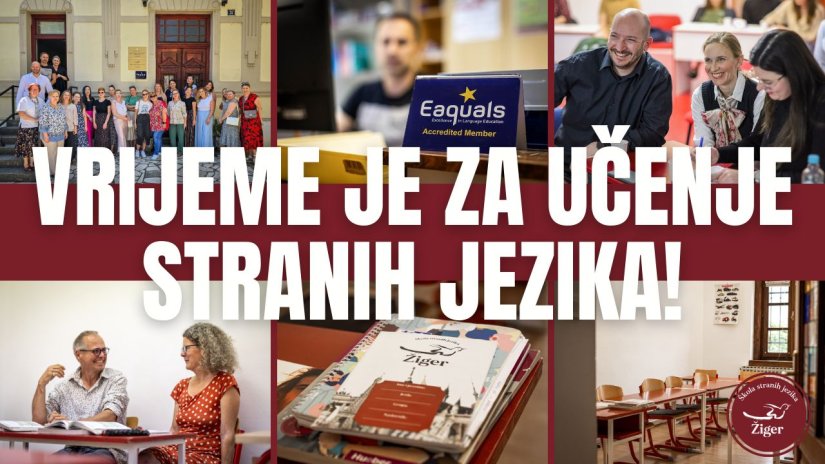 Otkrijte svijet bez granica: Započnite jezično putovanje sa Školom stranih jezika - Žiger!