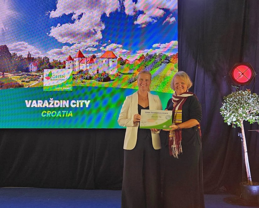 Varaždinu u Francuskoj uručena međunarodna nagrada – Silver Award na Green destinations Global Conference
