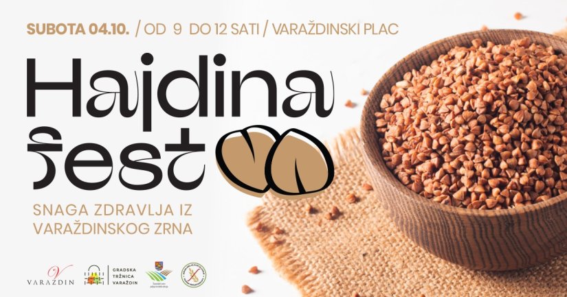 Hajdina fest - snaga zdravlja iz Varaždinskog zrna na gradskom placu