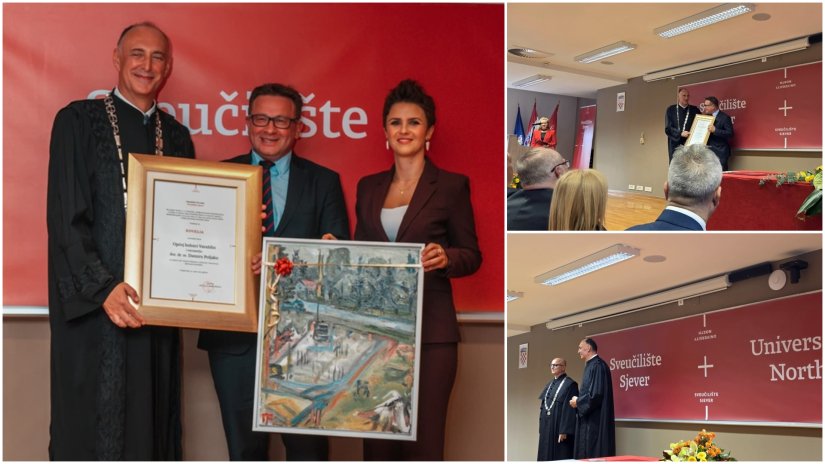 Opća bolnica Varaždin i ravnatelj Poljak dobitnici Povelje Sveučilišta Sjever
