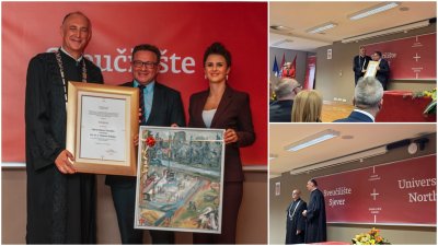 Opća bolnica Varaždin i ravnatelj Poljak dobitnici Povelje Sveučilišta Sjever